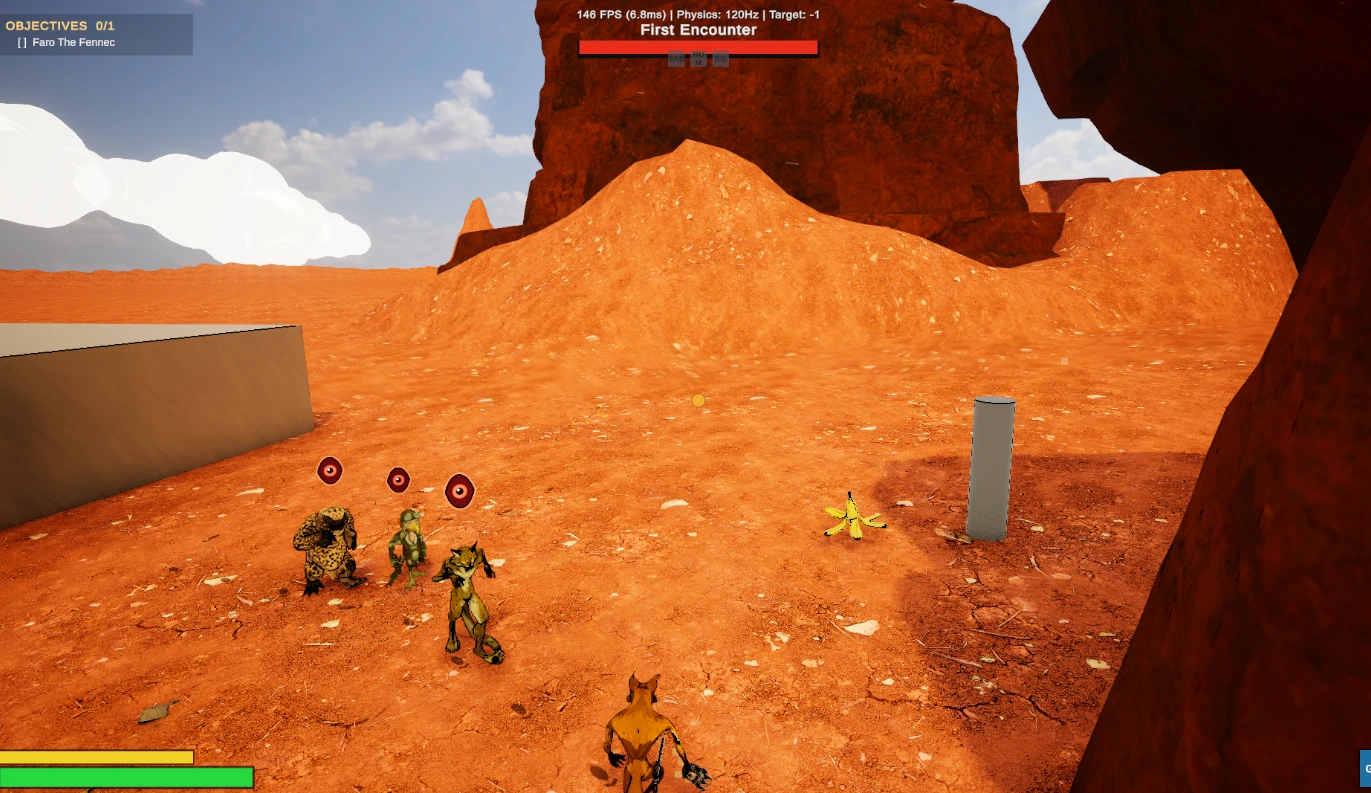 Coyote Hunt gameplay screenshot